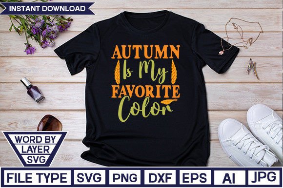 Autumn is My Favorite Color T-shirt: A Designer's Review