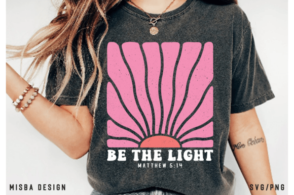 Be the Light Graphics: Editorial T-Shirt Designs