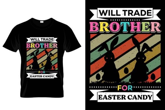Easter T-Shirt Designs Graphics for Local Branding