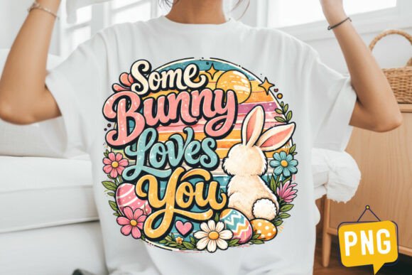Happy Easter Day PNG Graphics for T-Shirt Designs
