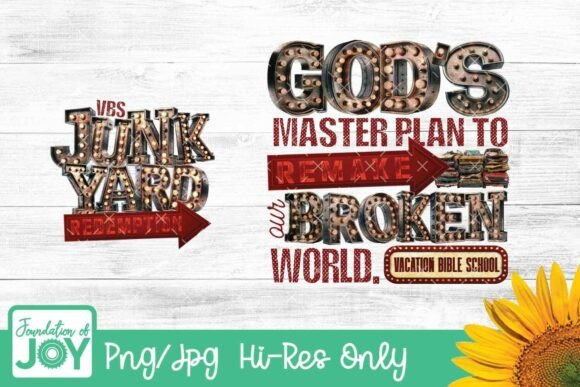 Junkyard Redemption PNG: Graphics for T-Shirts