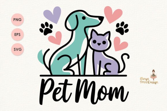 Pet Mom Clipart: An Embroidery Design Review