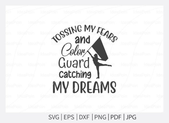 Tossing My Fears: A Bold Embroidery Design
